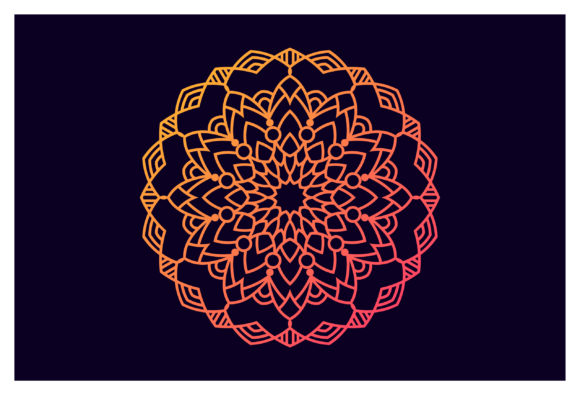 Integrating Mandala Oriental Style Isolated Vector for Strategic Design Excellence