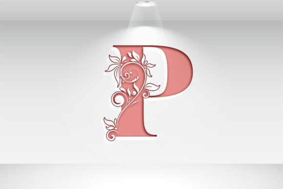 The Art and Utility of Floral Monograms: Exploring the Letter P