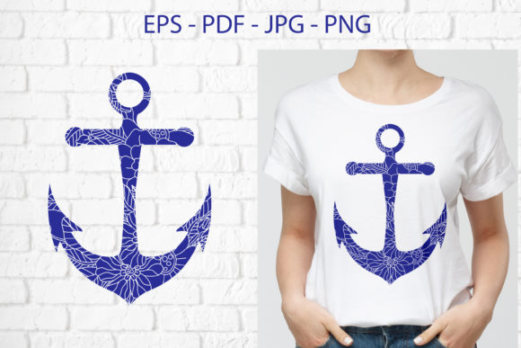 The Floral Anchor: A Fusion of Symbolism & Style