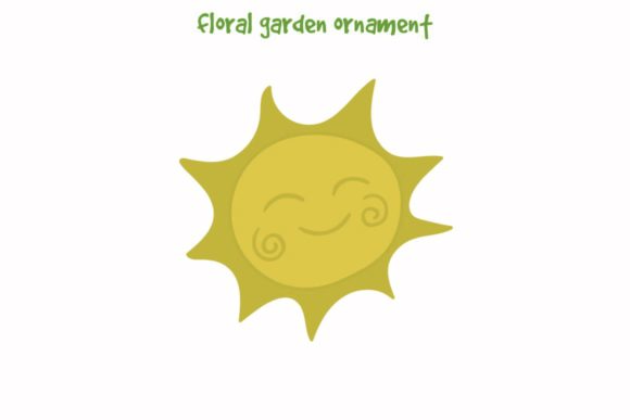 The Versatile Appeal of the Sun and Florals Vector Asset