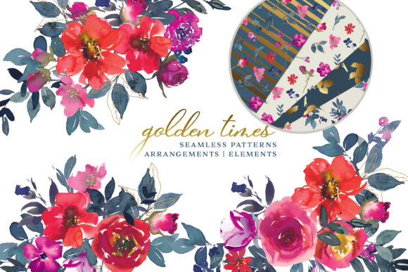Watercolor Clipart Seamless Patterns: A Designer's Toolkit